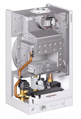 Настенный газовый одноконтурный котёл Viessmann Vitopend 100-W A1HB002 U-rlu 29,9 кВт A1HB002